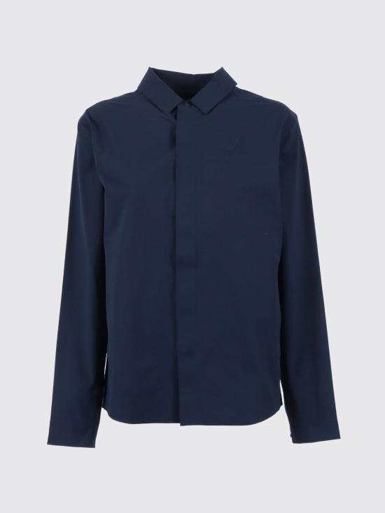 26SS 까웨 긴팔 셔츠 K3134JW K89 Blue - K-WAY