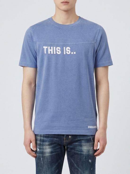 26SS 디스퀘어드2 반팔 티셔츠 S74GD1528D20108 470 Blue
