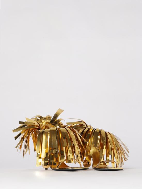 26SS 모스키노 힐/펌프스 MA1658AC1OMC5 901 Gold - MOSCHINO