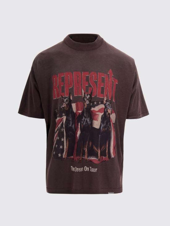 26SS 리프레젠트 반팔 티셔츠 MLM100593 17 Black - REPRESENT