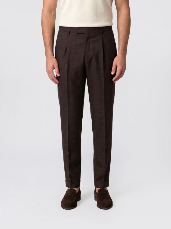 26SS 피티제로우노 수트 팬츠 COAFMAZA0CL1TO77 0185 Brown