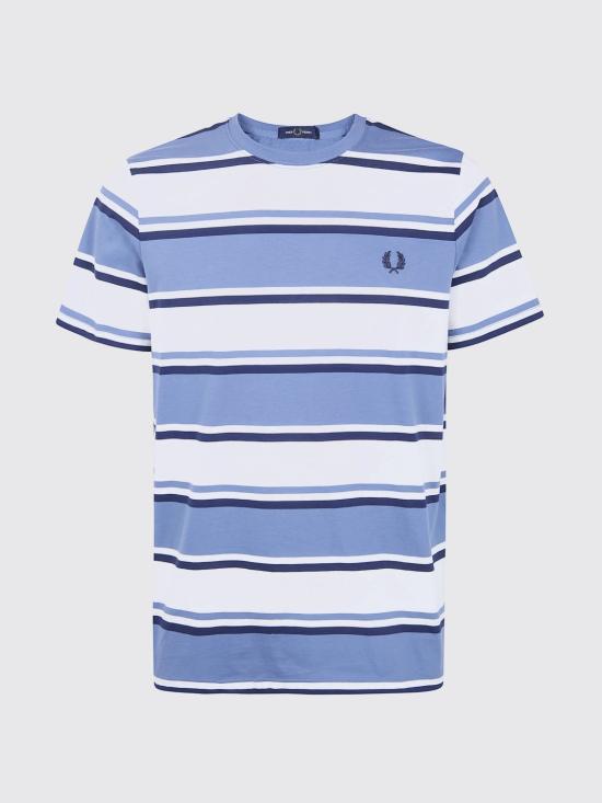 26SS 프레드페리 반팔 티셔츠 FPM130257 27A Blue - FRED PERRY