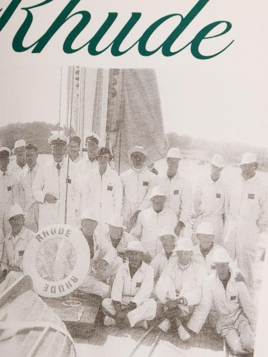 26SS 루드 반팔 티셔츠 RHPS26TT01012 6004 White - RHUDE