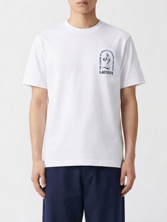 26SS 라코스테 반팔 티셔츠 TH1433 001 White