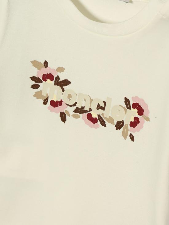 26SS [키즈] 몽클레어 티셔츠 8C0001189AUM 034 Natural - MONCLER