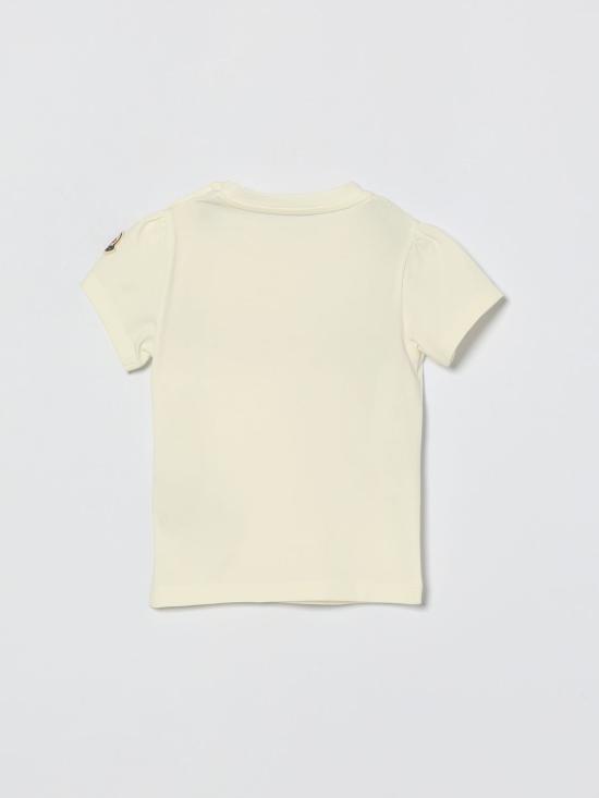 26SS [키즈] 몽클레어 티셔츠 8C0001189AUM 034 Natural - MONCLER
