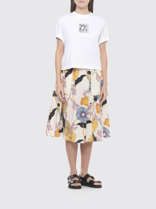 26SS 마르니 반팔 티셔츠 THJE0384P0USCY88 LOW01 White - MARNI