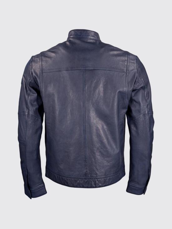 26SS 페트레이 가죽 자켓 PEU541299011855 215 Blue - PEUTEREY