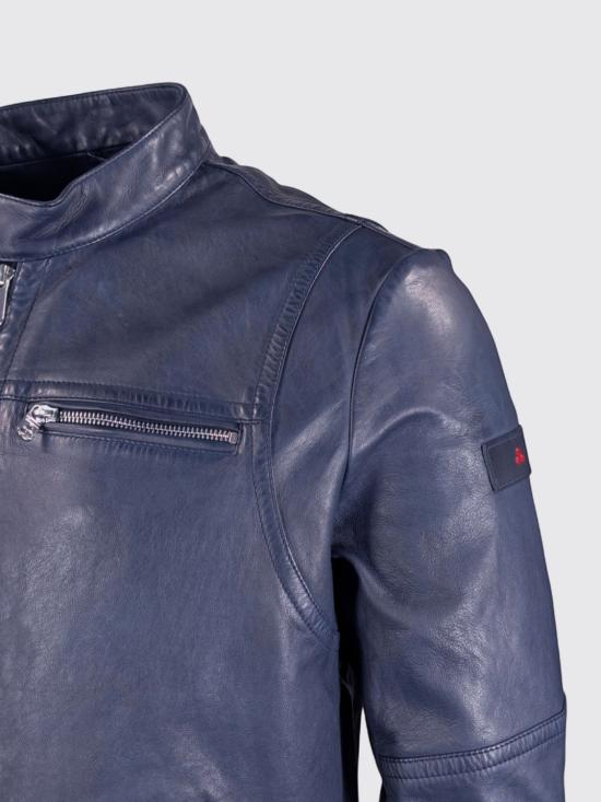 26SS 페트레이 가죽 자켓 PEU541299011855 215 Blue - PEUTEREY