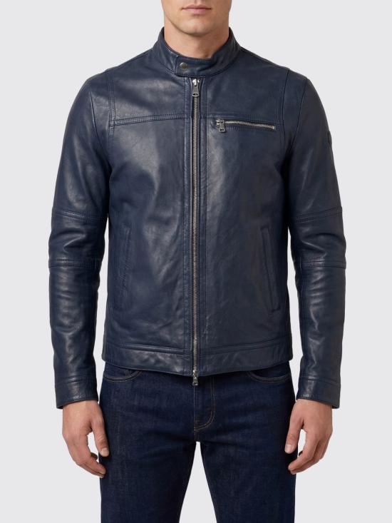 26SS 페트레이 가죽 자켓 PEU541299011855 215 Blue