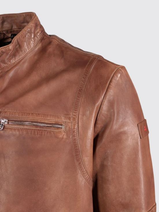 26SS 페트레이 가죽 자켓 PEU541299011855 477 Brown - PEUTEREY