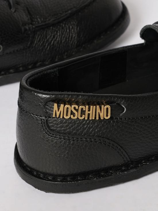 26SS 모스키노 로퍼 MB10801C0O GC0 Black - MOSCHINO