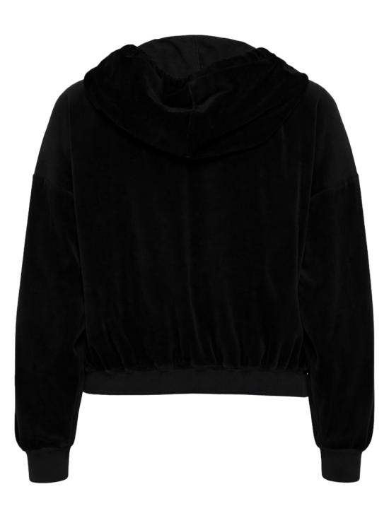 25FW 골든구스 코튼 블렌드 후드 집업 GWP02327 P00213090100 BLACK - GOLDEN GOOSE