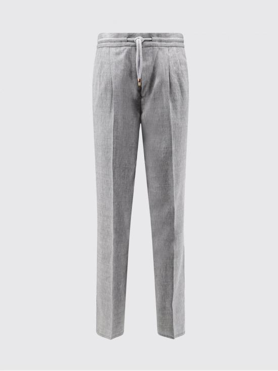 26SS 브루넬로 쿠치넬리 팬츠 MZ408E1710 C032 Grey - BRUNELLO CUCINELLI