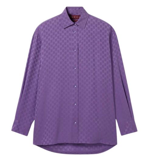 26SS 구찌 셔츠 837168 ZATQ75007 Purple