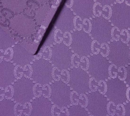 26SS 구찌 셔츠 837168 ZATQ75007 Purple - GUCCI