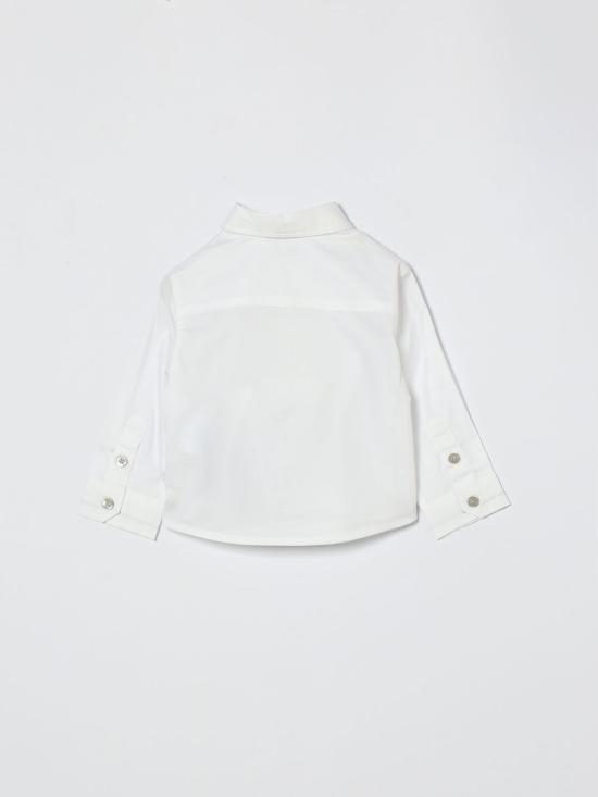 26SS [키즈] 엠포리오 아르마니 셔츠 8NHC014NGDZ 0100 White - EMPORIO ARMANI