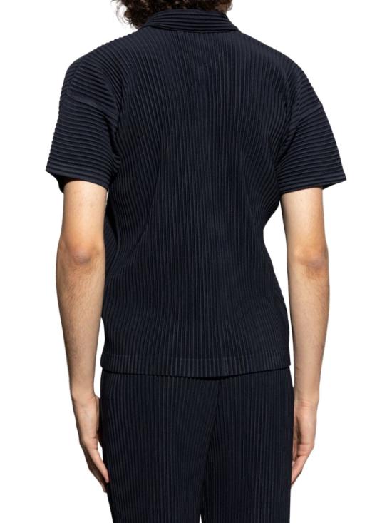 25FW 옴므 플리세 이세이 미야케 폴로 티셔츠 HP58JM530 75 MULTICOLOUR - HOMME PLISSE' ISSEY MIYAKE