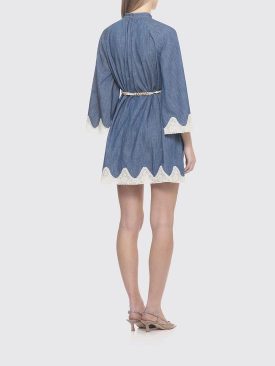 26SS 짐머만 숏 원피스 5624DRS261 RWBLU Blue - ZIMMERMANN