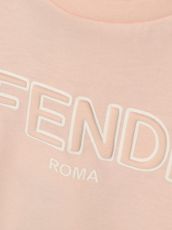 26SS [키즈] 펜디 티셔츠 BUI1107AJ F1UL9 Pink - FENDI