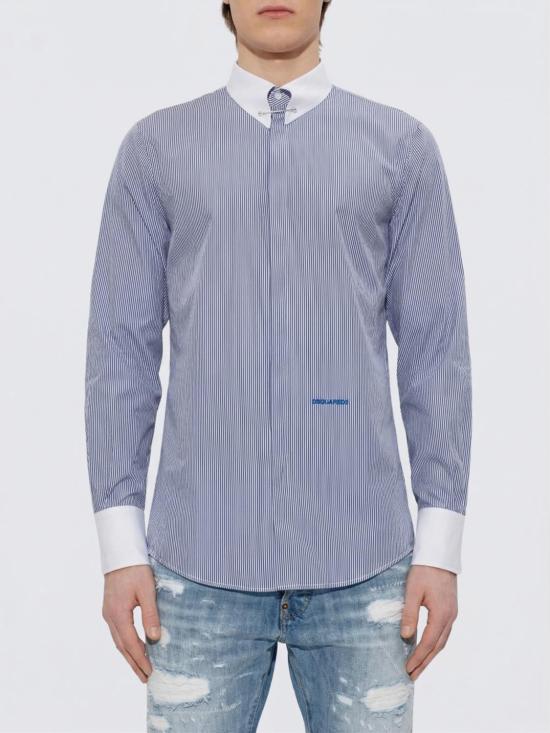 26SS 디스퀘어드2 셔츠 S74DM0998D35441 001F Blue