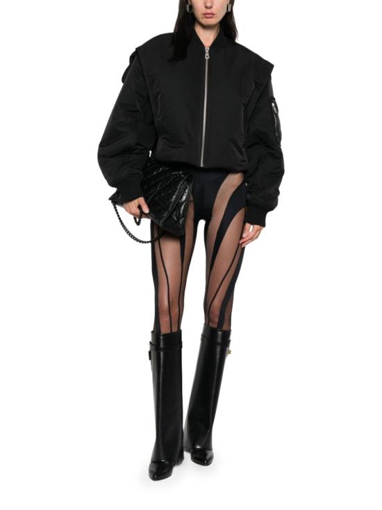 25FW 장 폴 고티에 봄버 자켓 OU005 W00700 BLACK - JEAN PAUL GAULTIER