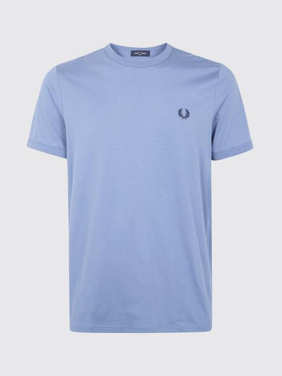 26SS 프레드페리 반팔 티셔츠 FPM351957 27A Blue 1 - FRED PERRY