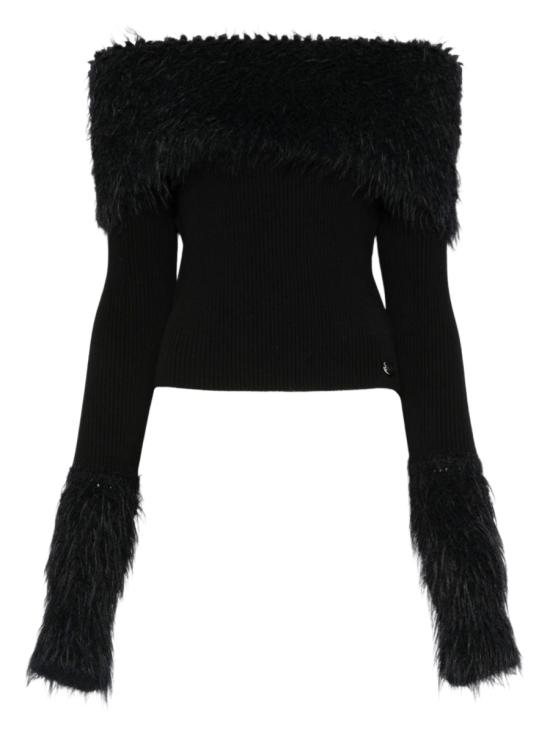 25FW 장 폴 고티에 스웨터 PO018 K00500 BLACK