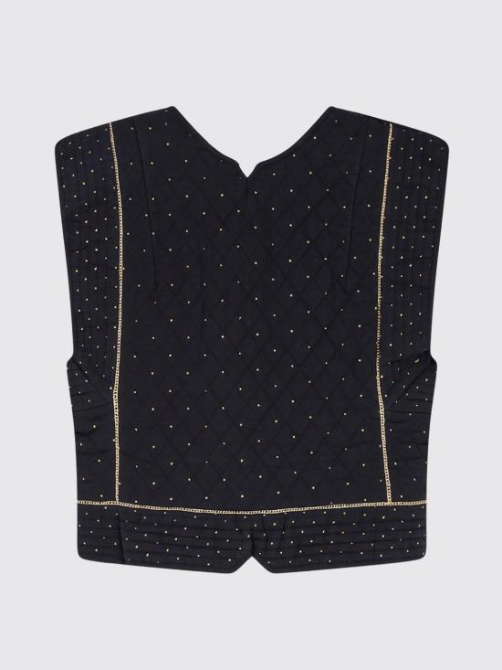 26SS 이자벨마랑에뚜왈 베스트 GI0078FAD1J03E 01BK Black - ISABEL MARANT ETOILE