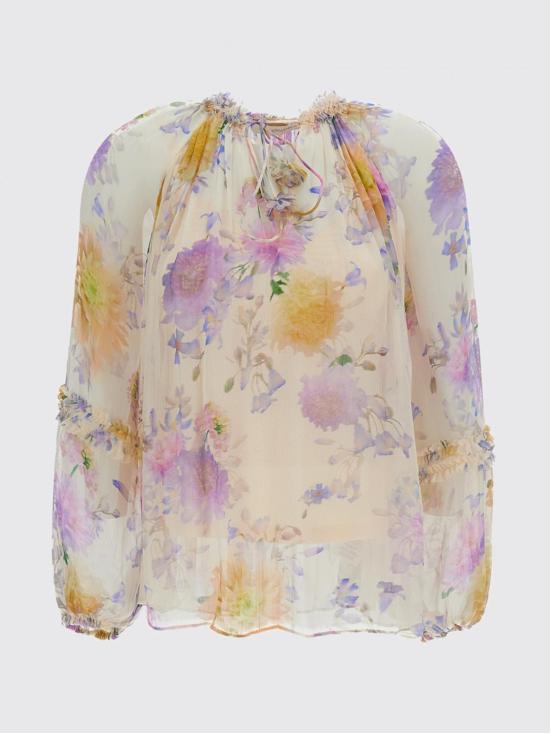 26SS 짐머만 블라우스 7921TS261 CRDA Beige - ZIMMERMANN