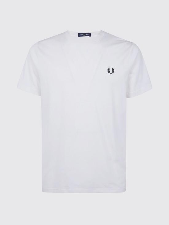 26SS 프레드페리 반팔 티셔츠 FPM1600V57 129 White - FRED PERRY
