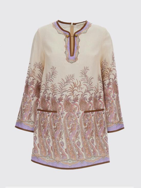 26SS 짐머만 숏 원피스 7940DS262 CMP Beige - ZIMMERMANN