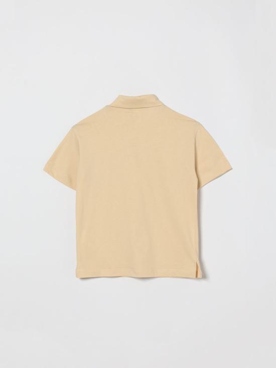 26SS [키즈] 펜디 폴로 셔츠 JMI5027AJ F1P2N Natural - FENDI