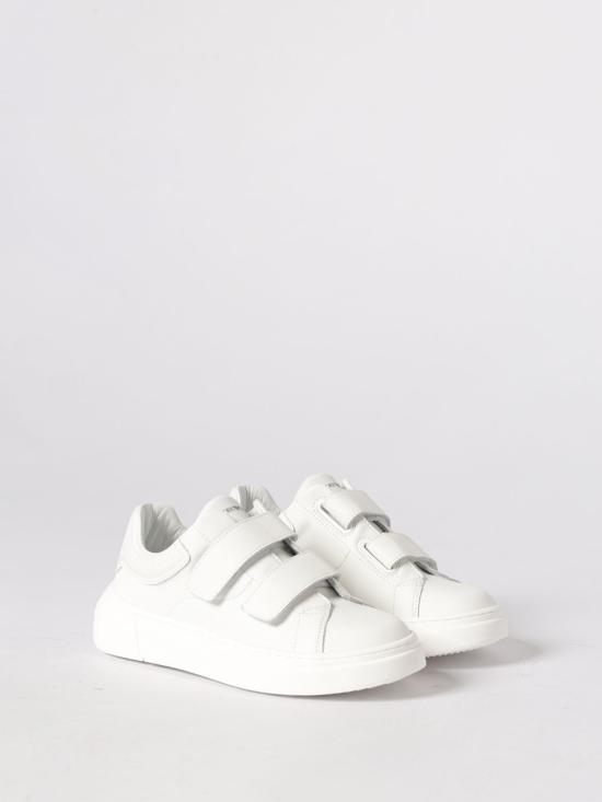 26SS [키즈] 엠포리오 아르마니 스니커즈 XYX035XCC76 00001 White - EMPORIO ARMANI