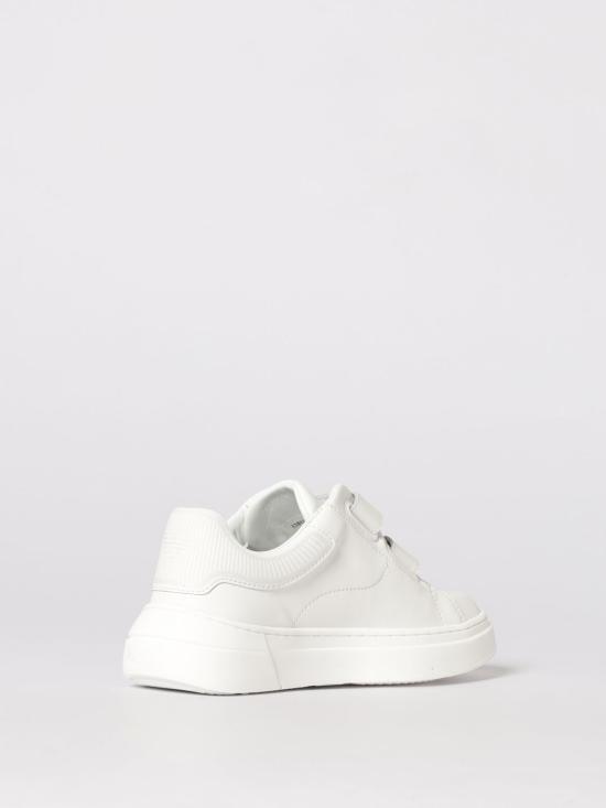 26SS [키즈] 엠포리오 아르마니 스니커즈 XYX035XCC76 00001 White - EMPORIO ARMANI