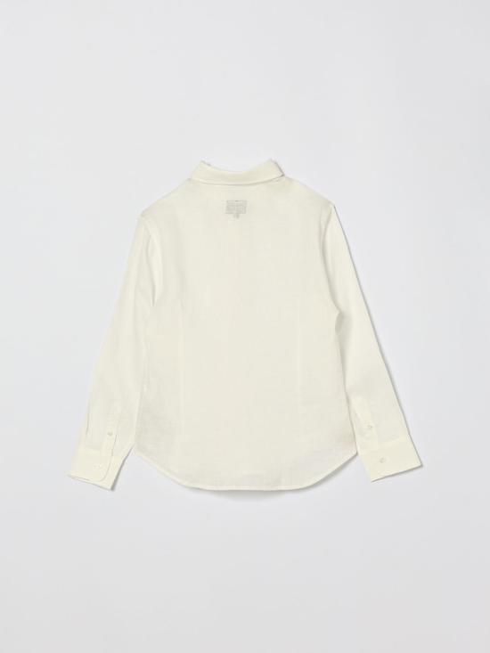 26SS [키즈] 페이 셔츠 FY5P10Z3681 101 Ivory - FAY