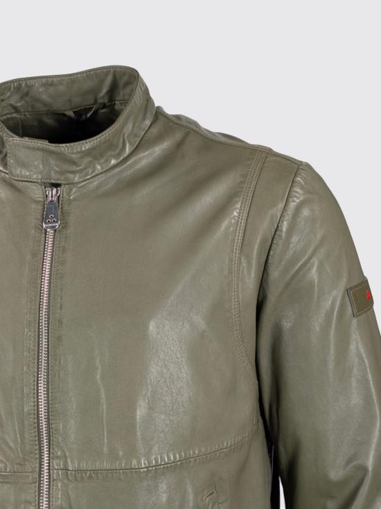 26SS 페트레이 가죽 자켓 PEU541399012334 471 Green - PEUTEREY