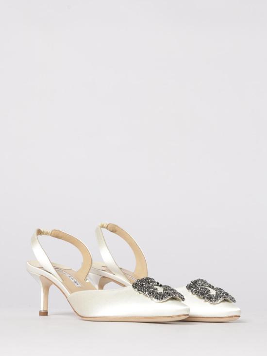 26SS 마놀로 블라닉 힐/펌프스 32016860007 1309 Cream - MANOLO BLAHNIK
