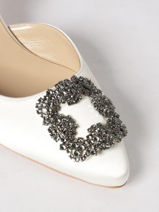 26SS 마놀로 블라닉 힐/펌프스 32016860007 1309 Cream - MANOLO BLAHNIK