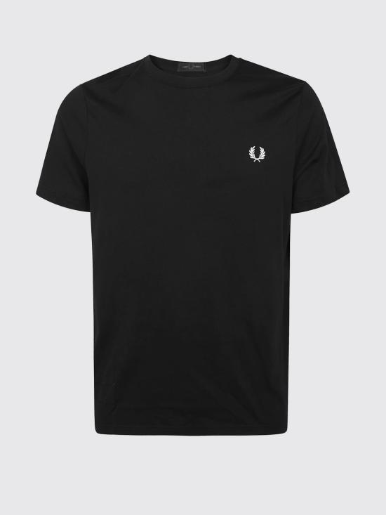 26SS 프레드페리 반팔 티셔츠 FPM1600V57 102 Black - FRED PERRY