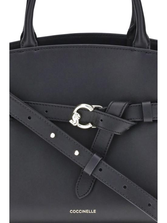 26SS 코치넬리 토트백 E1 TLA 18 04 01001 Black - COCCINELLE