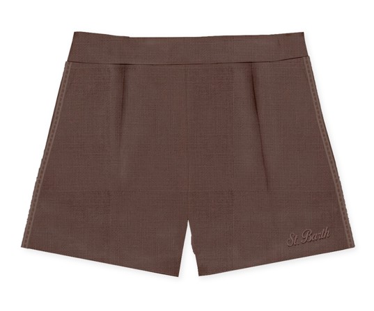 26SS 세인트바쓰 숏팬츠 AMANI 08795L18 EMB