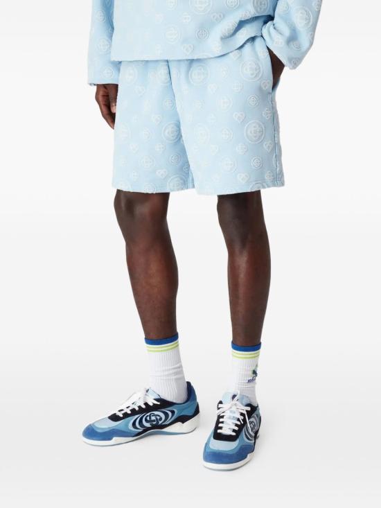 26SS 카사블랑카 숏팬츠 JTR003 02 Azzurre - CASABLANCA