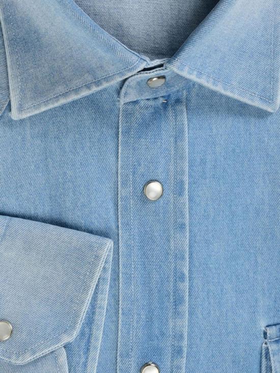 26SS 사르토리오 데님 셔츠 SCC0001 SH29650301O - SARTORIO