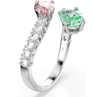 26SS 스와로브스키 반지 5737373 VERDE ROSA - SWAROVSKI