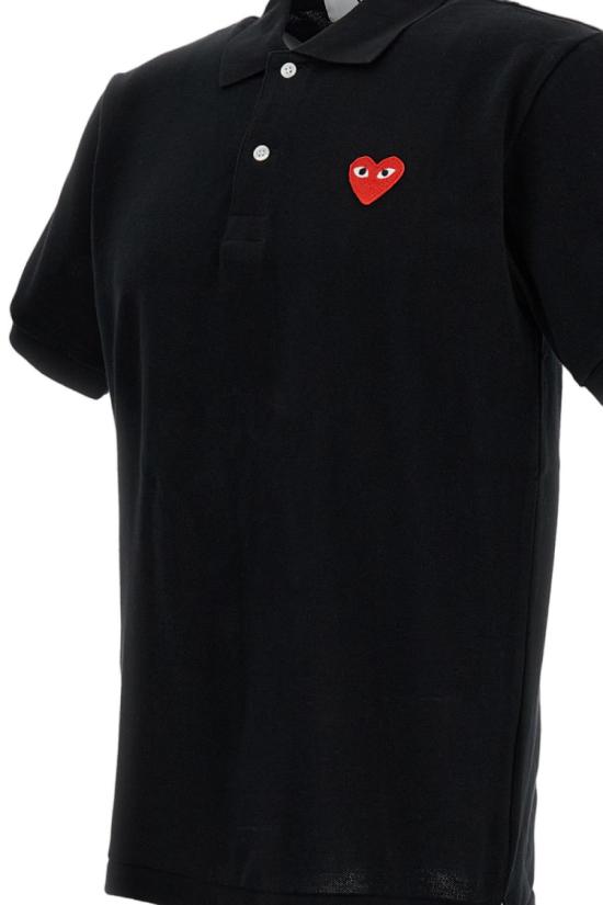 꼼데가르송 폴로 티셔츠 AXT006BLACK Black - COMME DES GARCONS