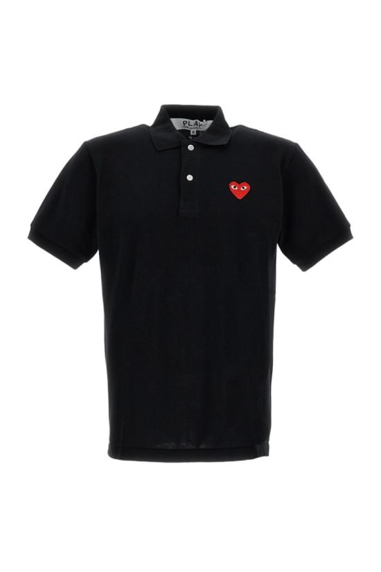  꼼데가르송 폴로 티셔츠 AXT006BLACK Black