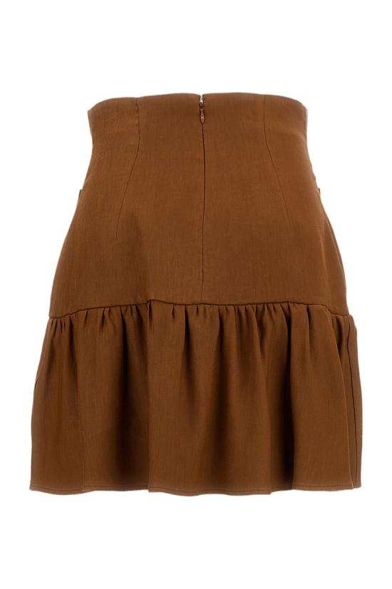 26SS 엘리자베타프랜치 미디 스커트 GO18662E2600 Brown - ELISABETTA FRANCHI