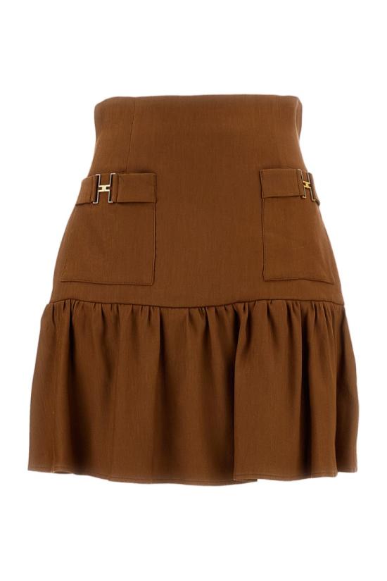 26SS 엘리자베타프랜치 미디 스커트 GO18662E2600 Brown