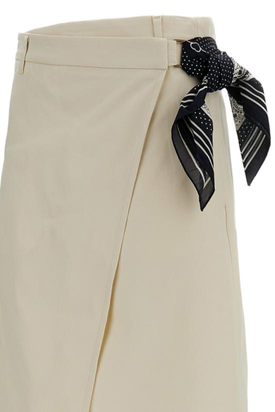 26SS 트루 로얄 미디 스커트 G75F850 White - TRUE ROYAL